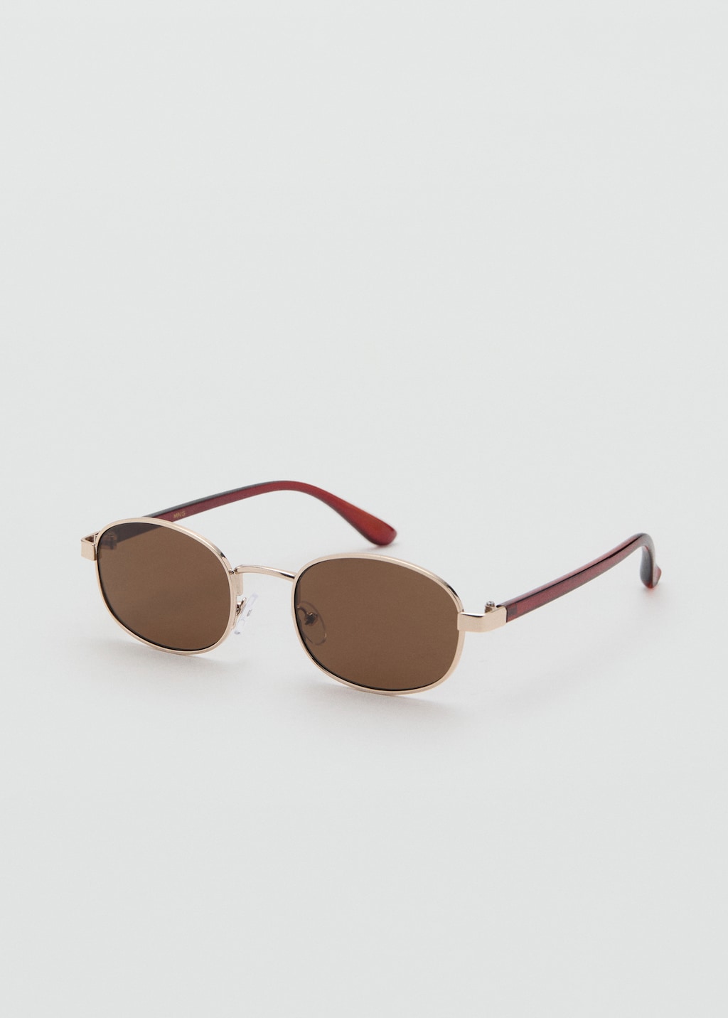 Mango sunglasses dijon in gold - Image 1