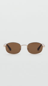 Mango sunglasses dijon in gold - Image 2