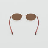 Mango sunglasses dijon in gold - Image 3