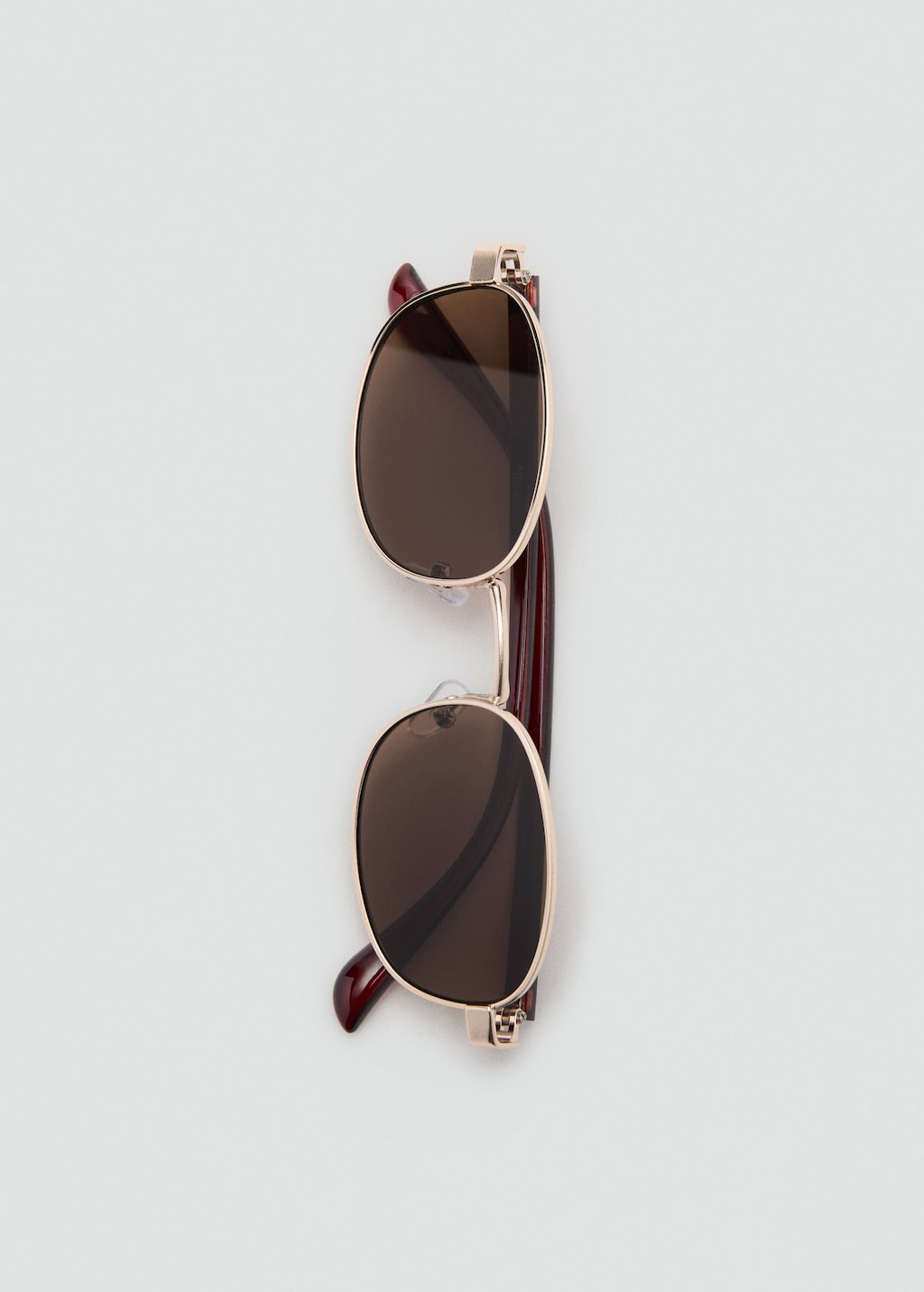 Mango sunglasses dijon in gold - Image 4