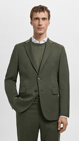 Mango blazer milan in khaki - Image 1
