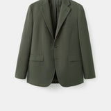 Mango blazer milan in khaki - Image 2