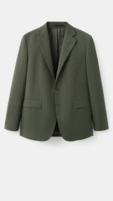 Mango blazer milan in khaki - Image 2