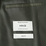 Mango blazer milan in khaki - Image 3