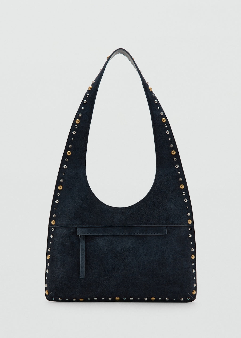 Mango shoulder bag indira in navy - Image 2