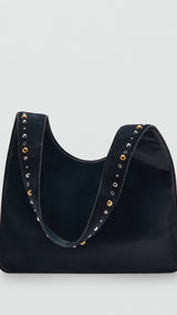 Mango shoulder bag indira in navy - Image 4