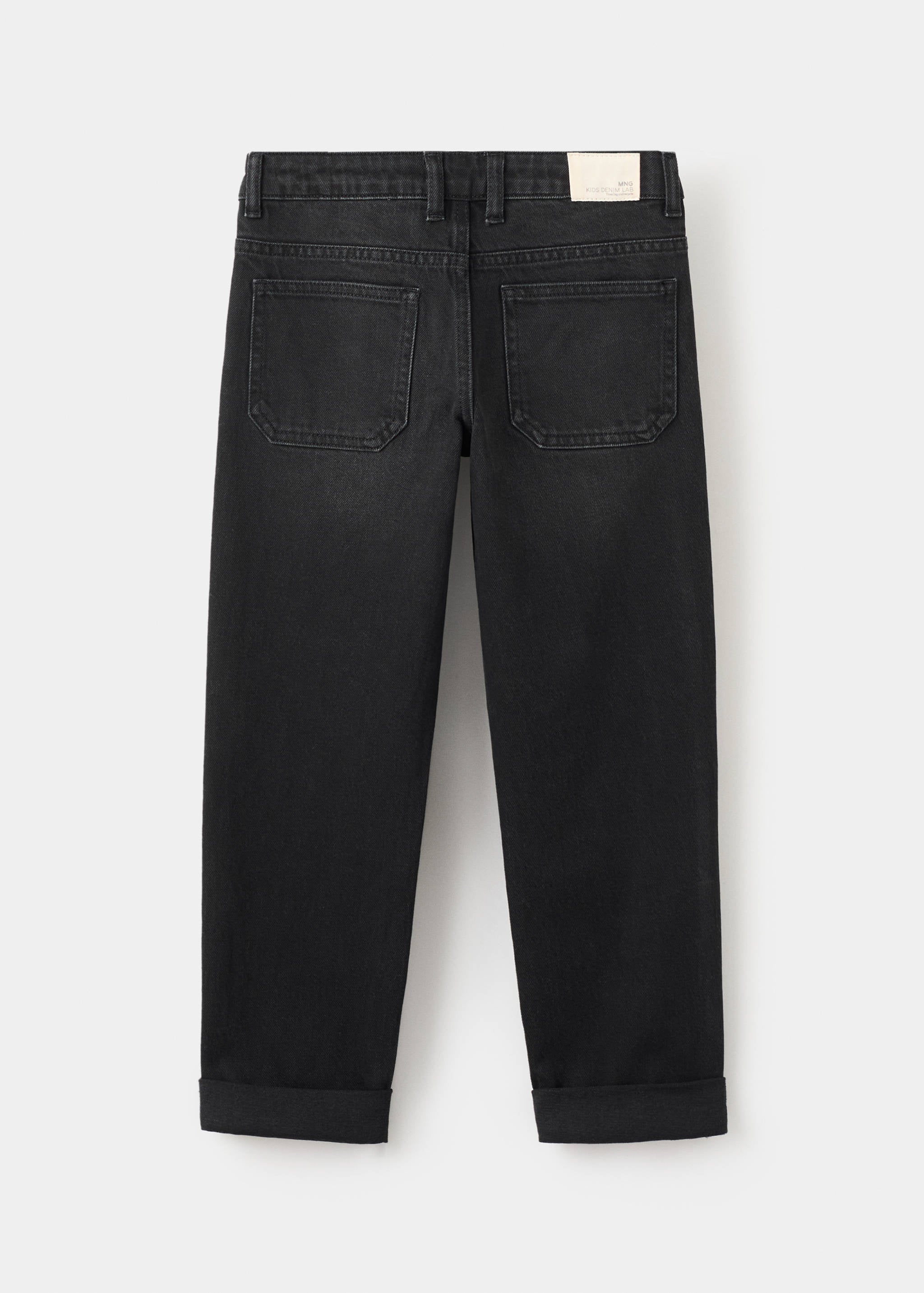 Mango jeans regular in black denim