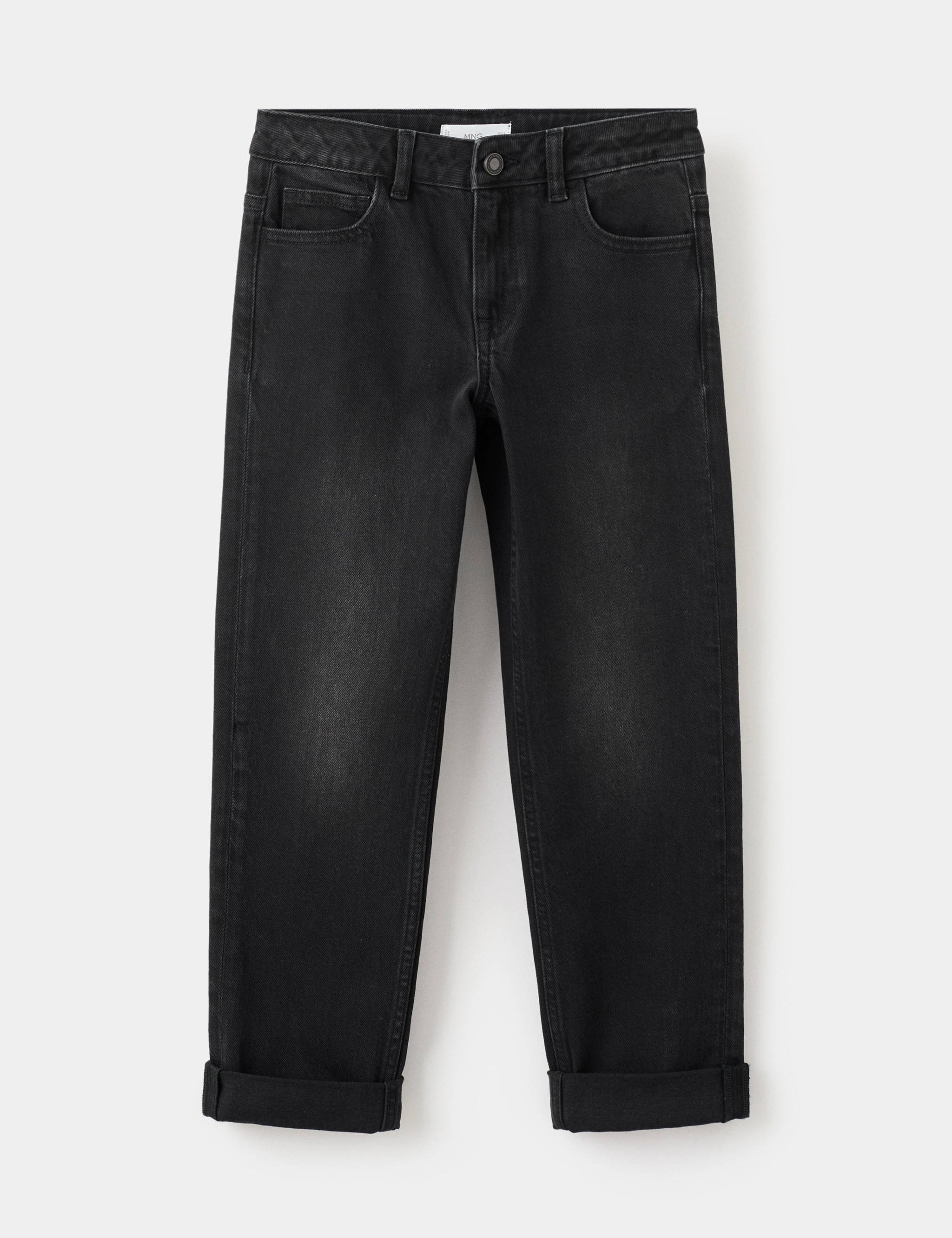 Mango jeans regular in black denim