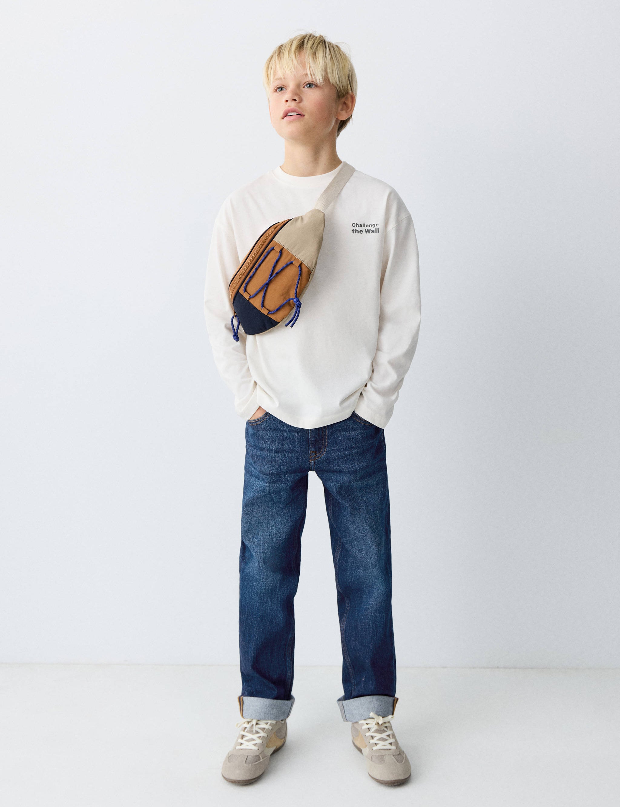 Mango jeans regular in dark denim-001