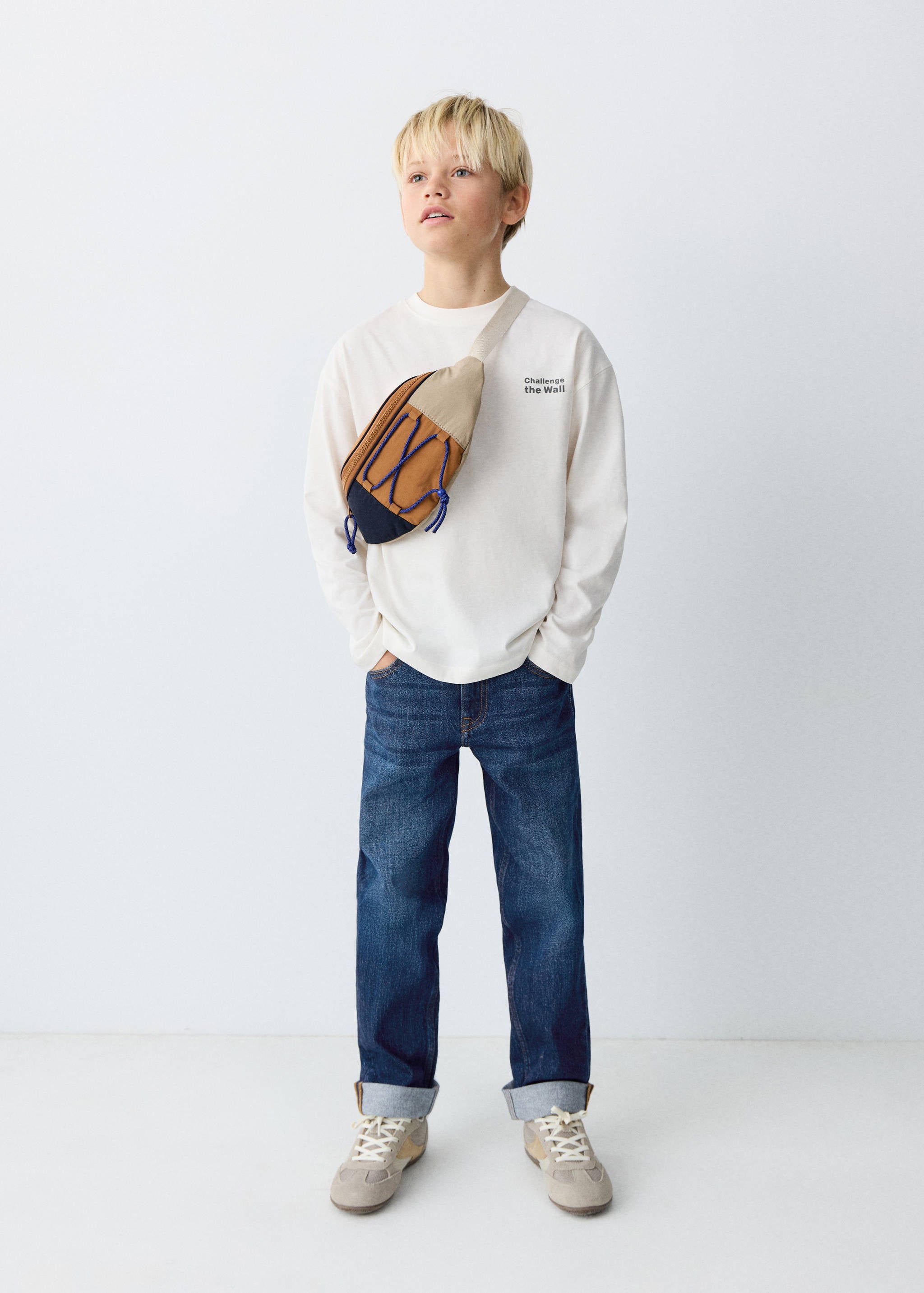 Mango jeans regular in dark denim-001