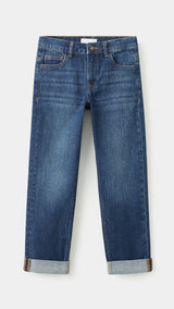 Mango jeans regular in dark denim-021