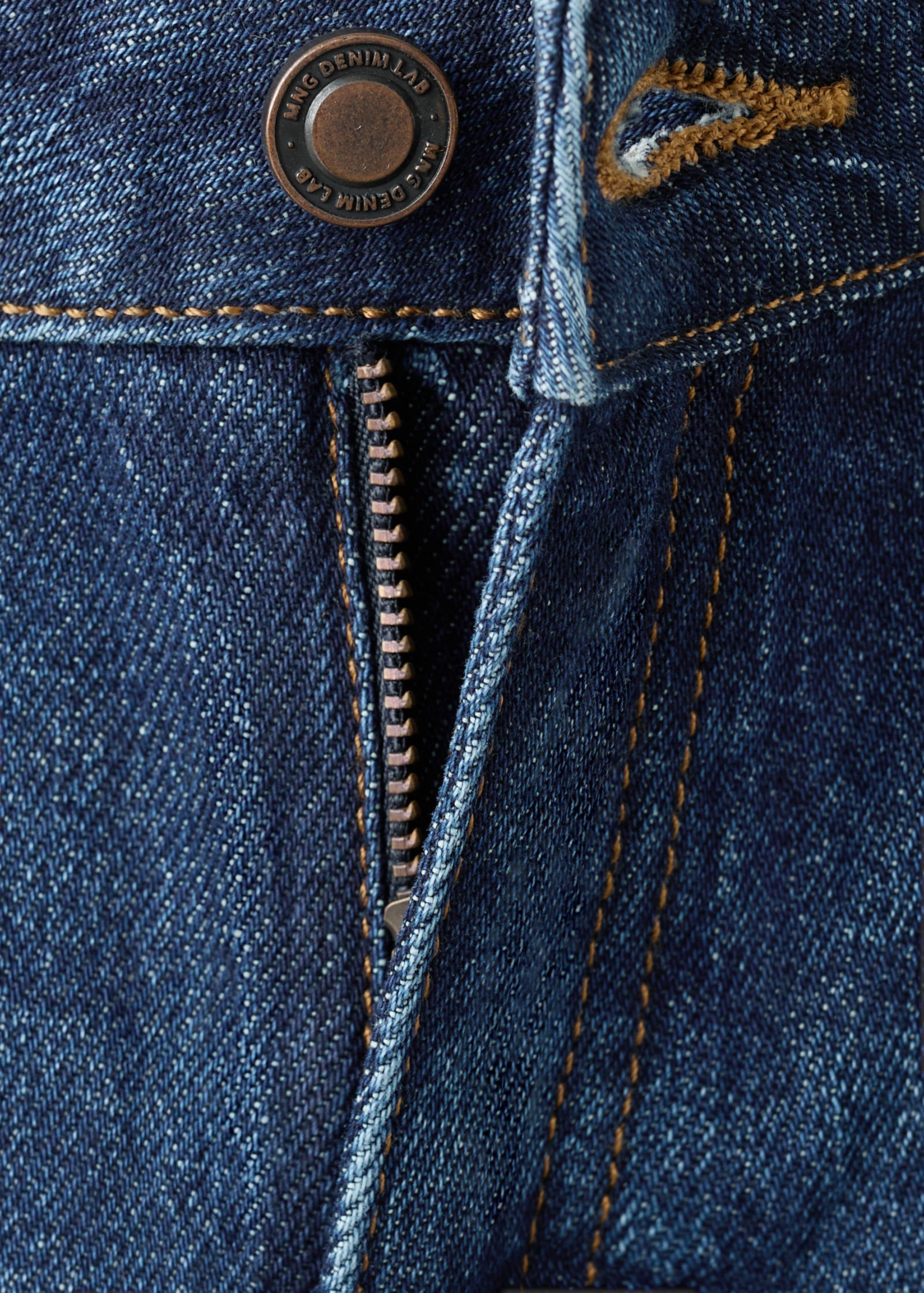 Mango jeans regular in dark denim-023