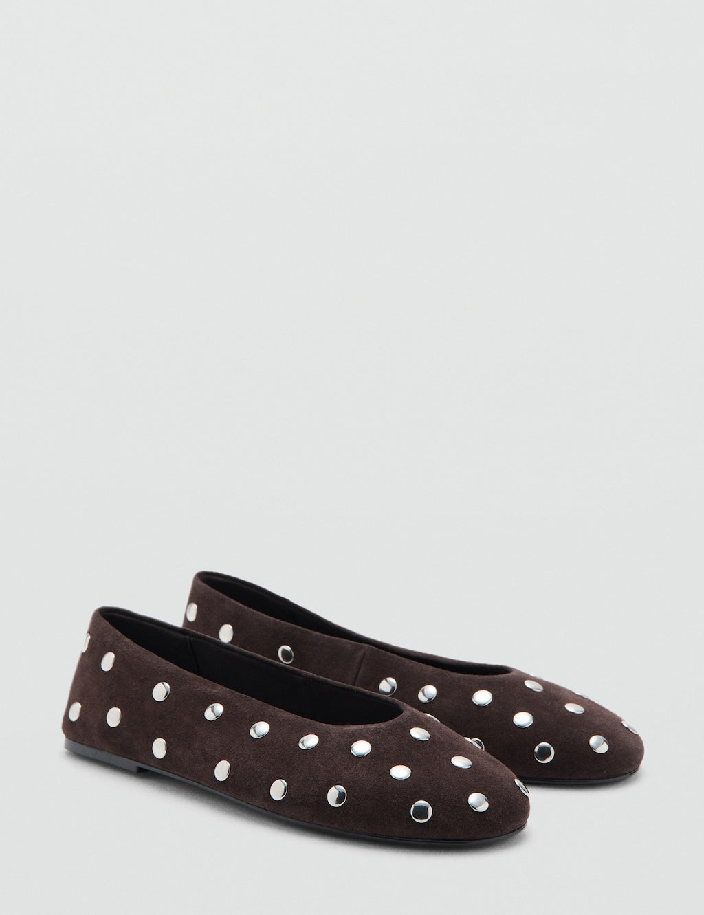 Mango shoes savoir1 in chocolate - Image 1