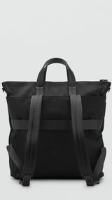 Mango backpack packlea in black - Image 4