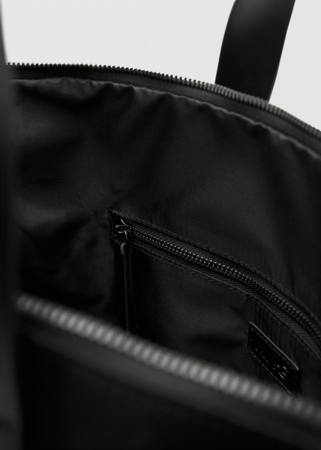 Mango backpack packlea in black - Image 5