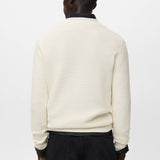 Mango sweater salas in off white-003