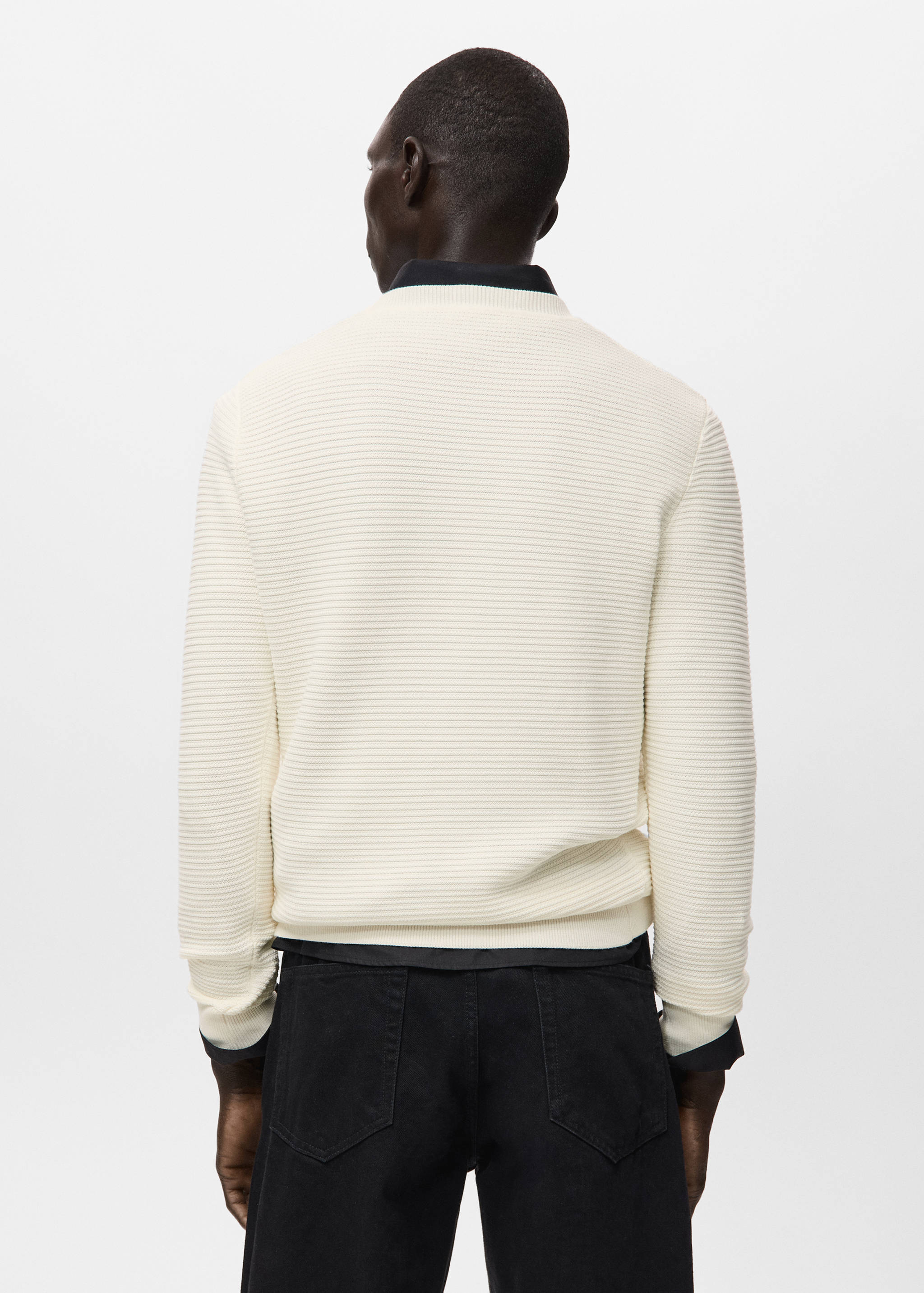 Mango sweater salas in off white-003