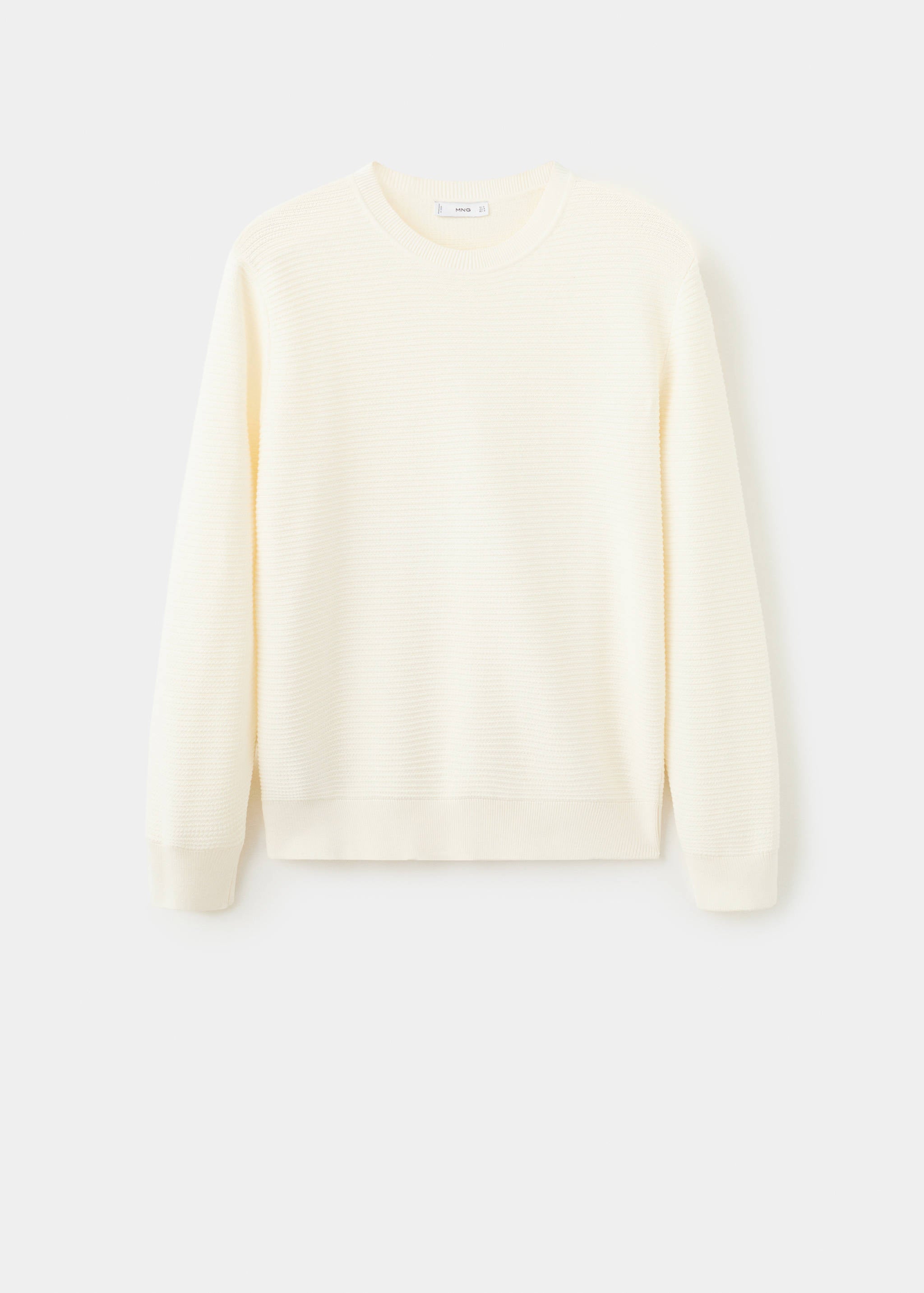 Mango sweater salas in off white-021