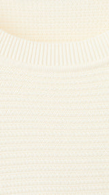 Mango sweater salas in off white-023