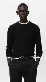 Mango sweater salas in black-002