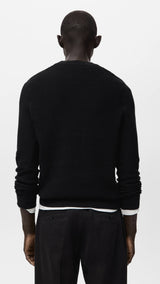 Mango sweater salas in black-003