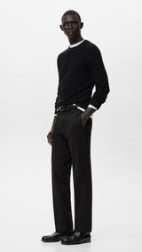 Mango sweater salas in black-008
