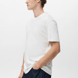 Mango t-shirt kimi in off white - 008