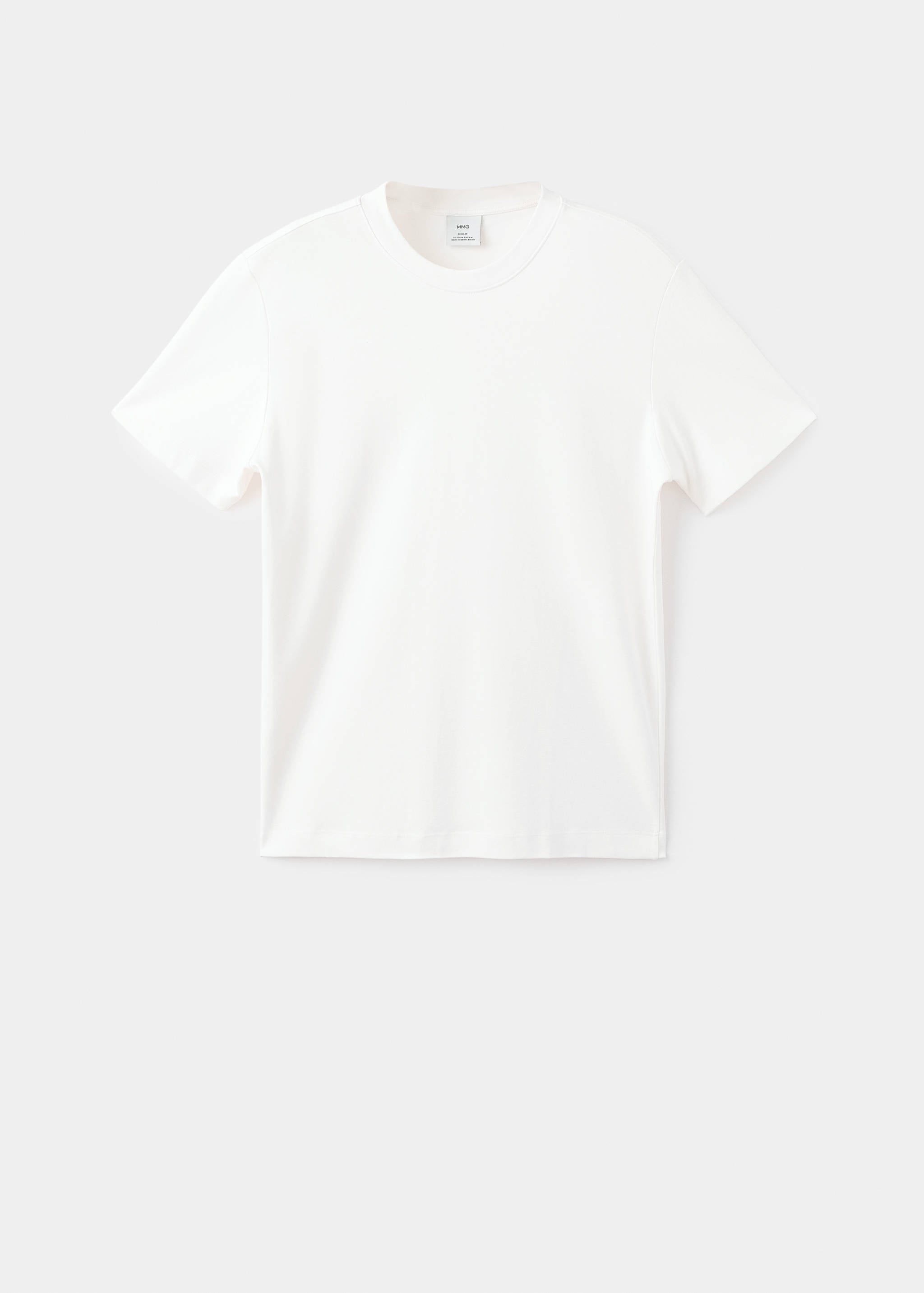 Mango t-shirt kimi in off white - 021