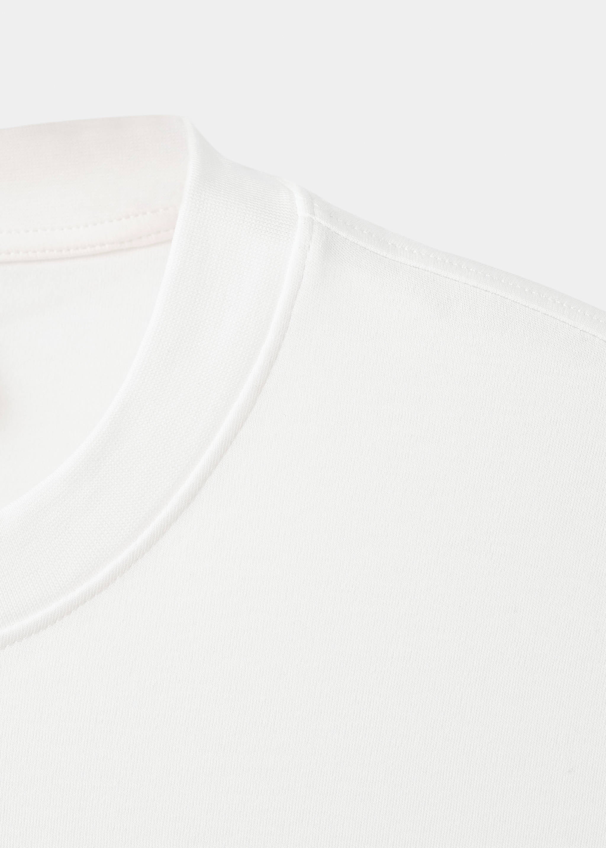 Mango t-shirt kimi in off white - 023