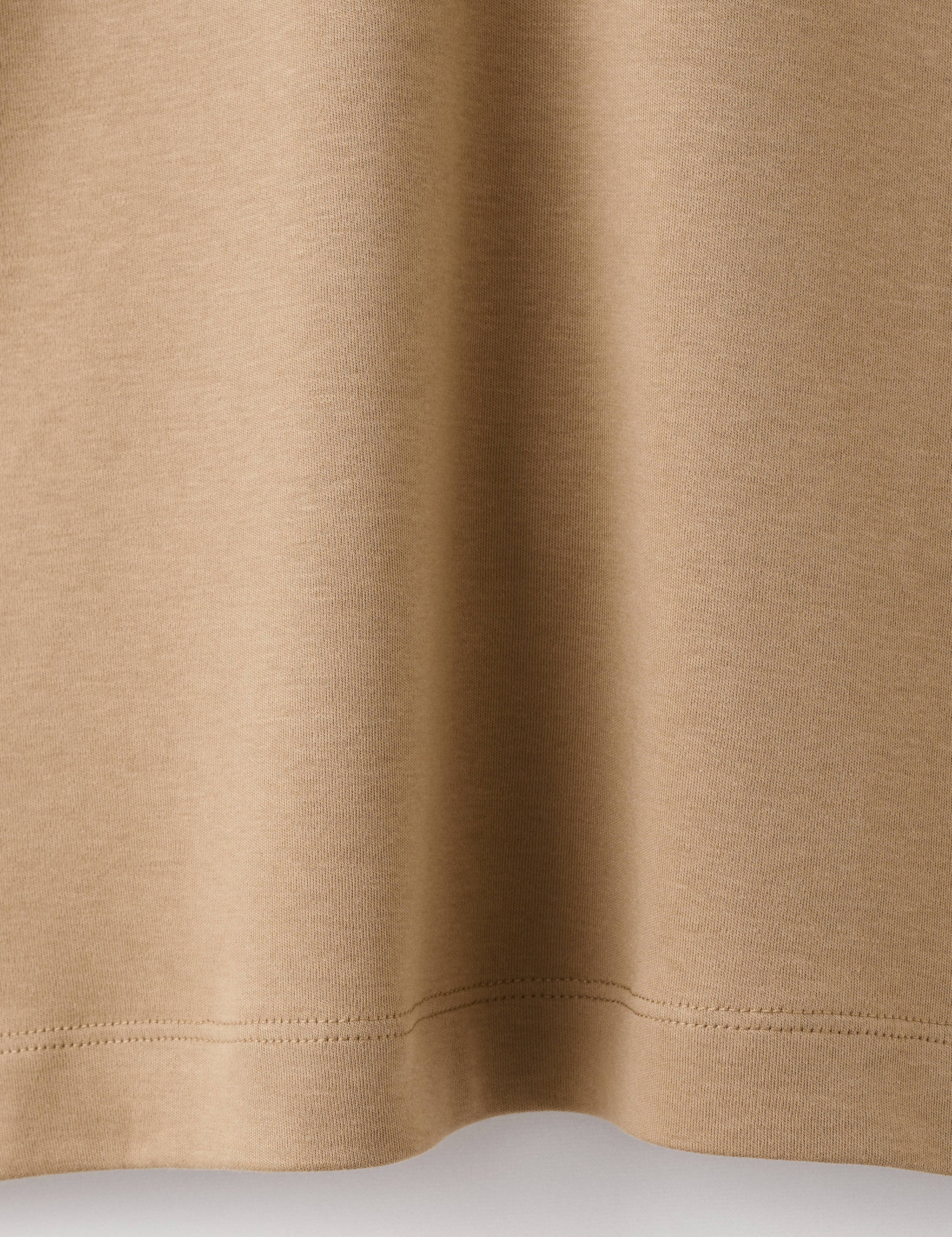Mango t-shirt kimi in camel
