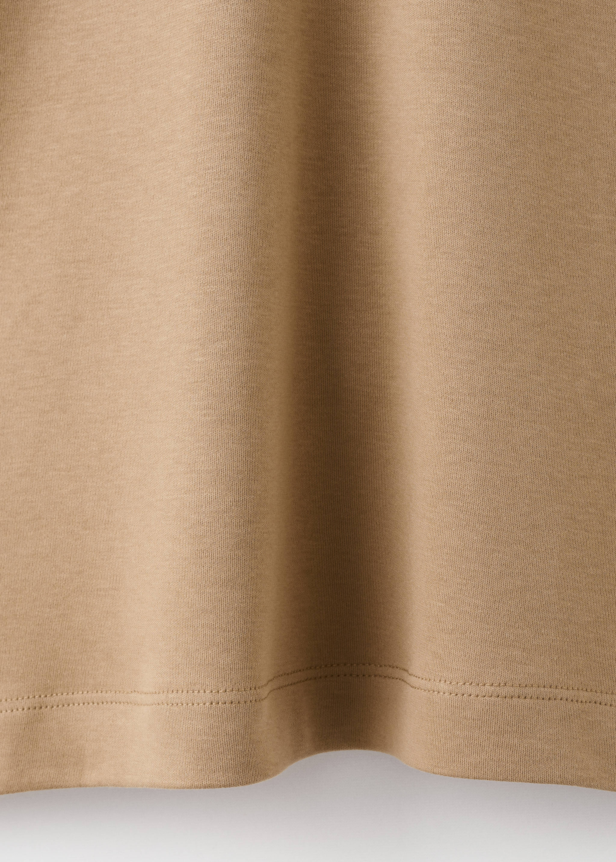 Mango t-shirt kimi in camel