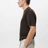Mango t-shirt kimi in chocolate - 008