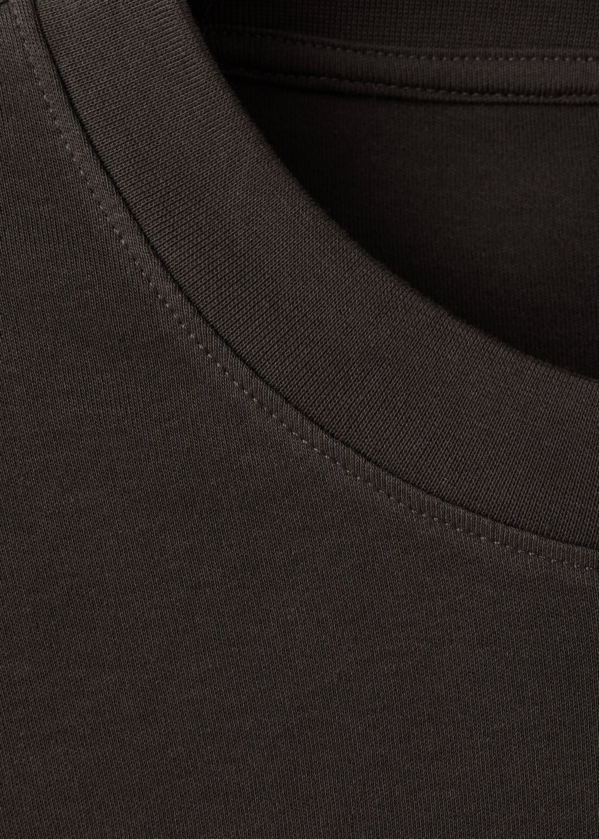 Mango t-shirt kimi in chocolate - 023