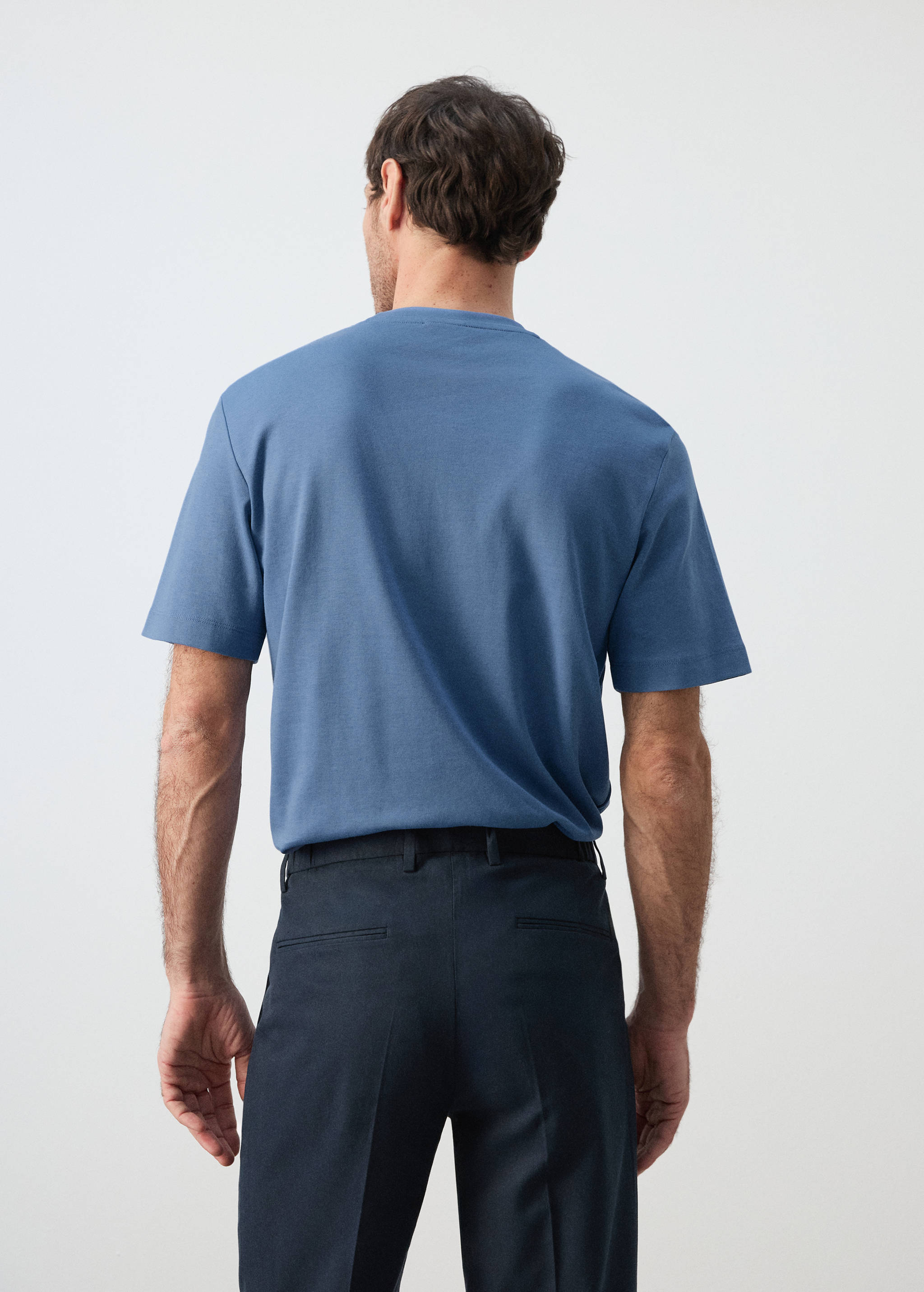 Mango t-shirt kimi in porcelain - 003
