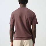 Mango t-shirt kimi in plum - 003