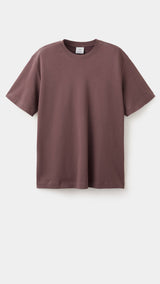 Mango t-shirt kimi in plum - 021
