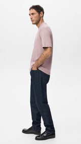 Mango t-shirt kimi in vintage pink - 004