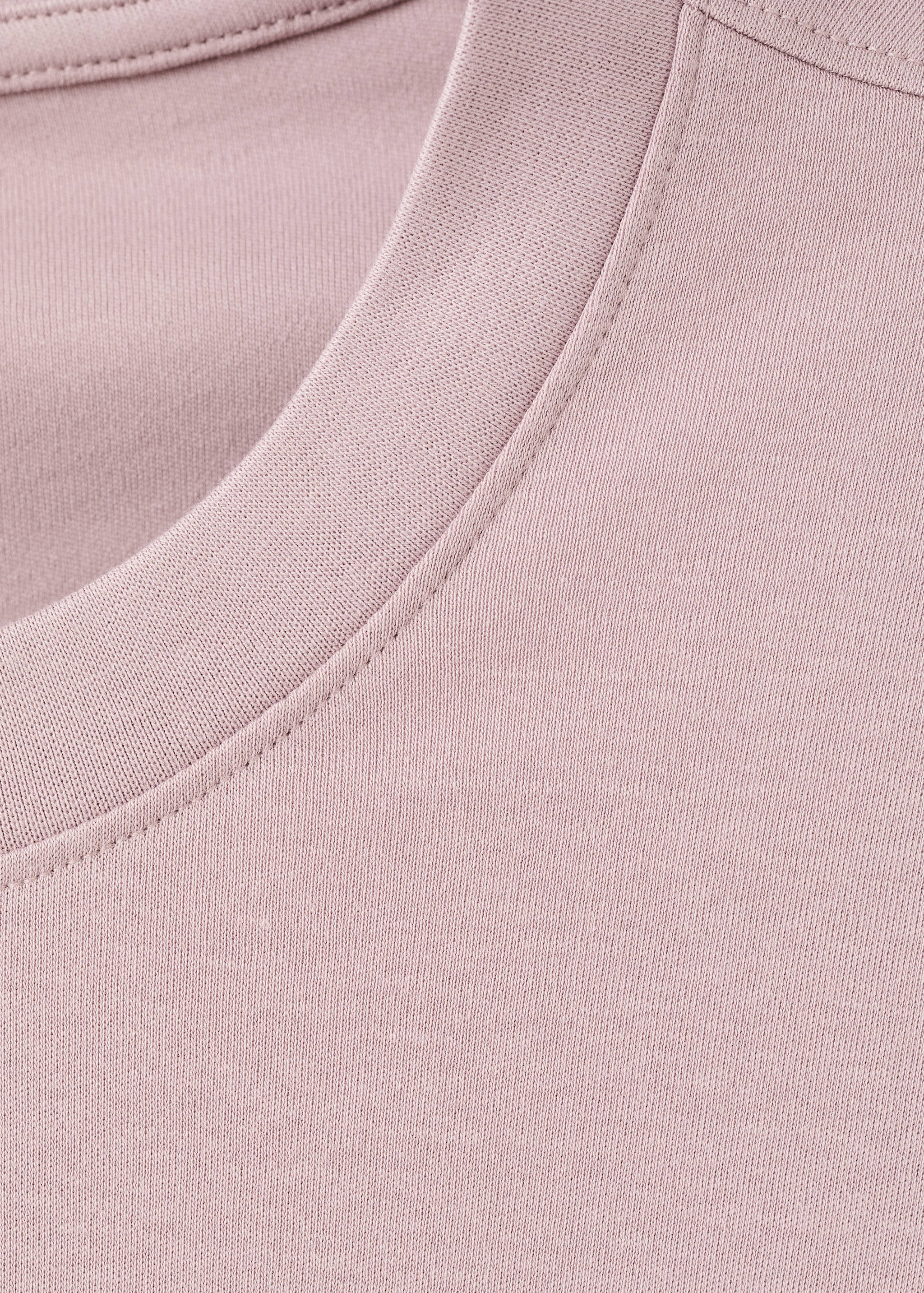 Mango t-shirt kimi in vintage pink - 023