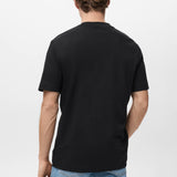 Mango t-shirt kimi in black - 003