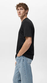 Mango t-shirt kimi in black - 008