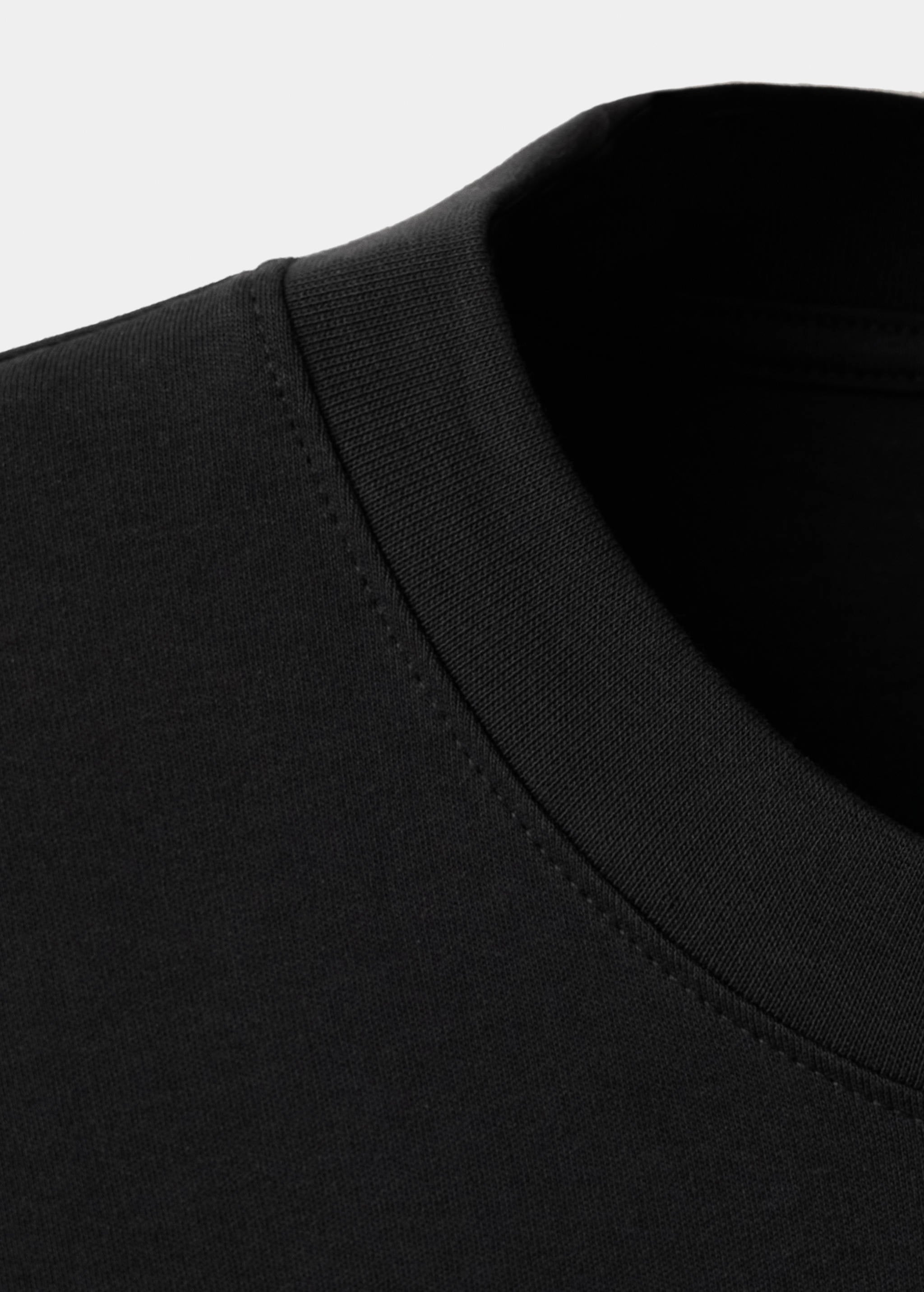 Mango t-shirt kimi in black - 030