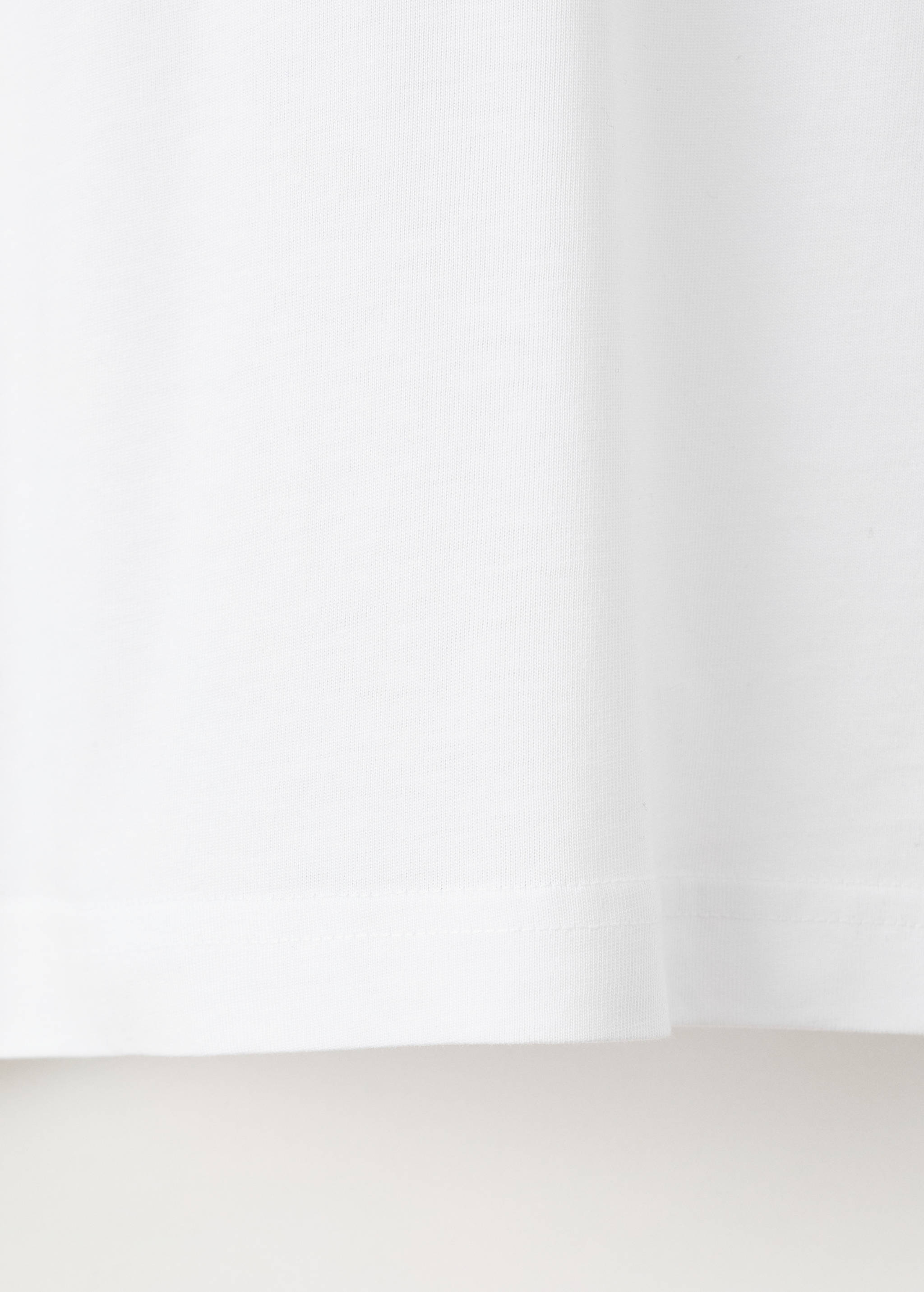 Mango t-shirt cherlo in white