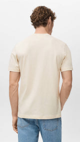 Mango t-shirt cherlo in vanilla - 003