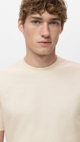 Mango t-shirt cherlo in vanilla - 004