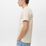 Mango t-shirt cherlo in vanilla - 008