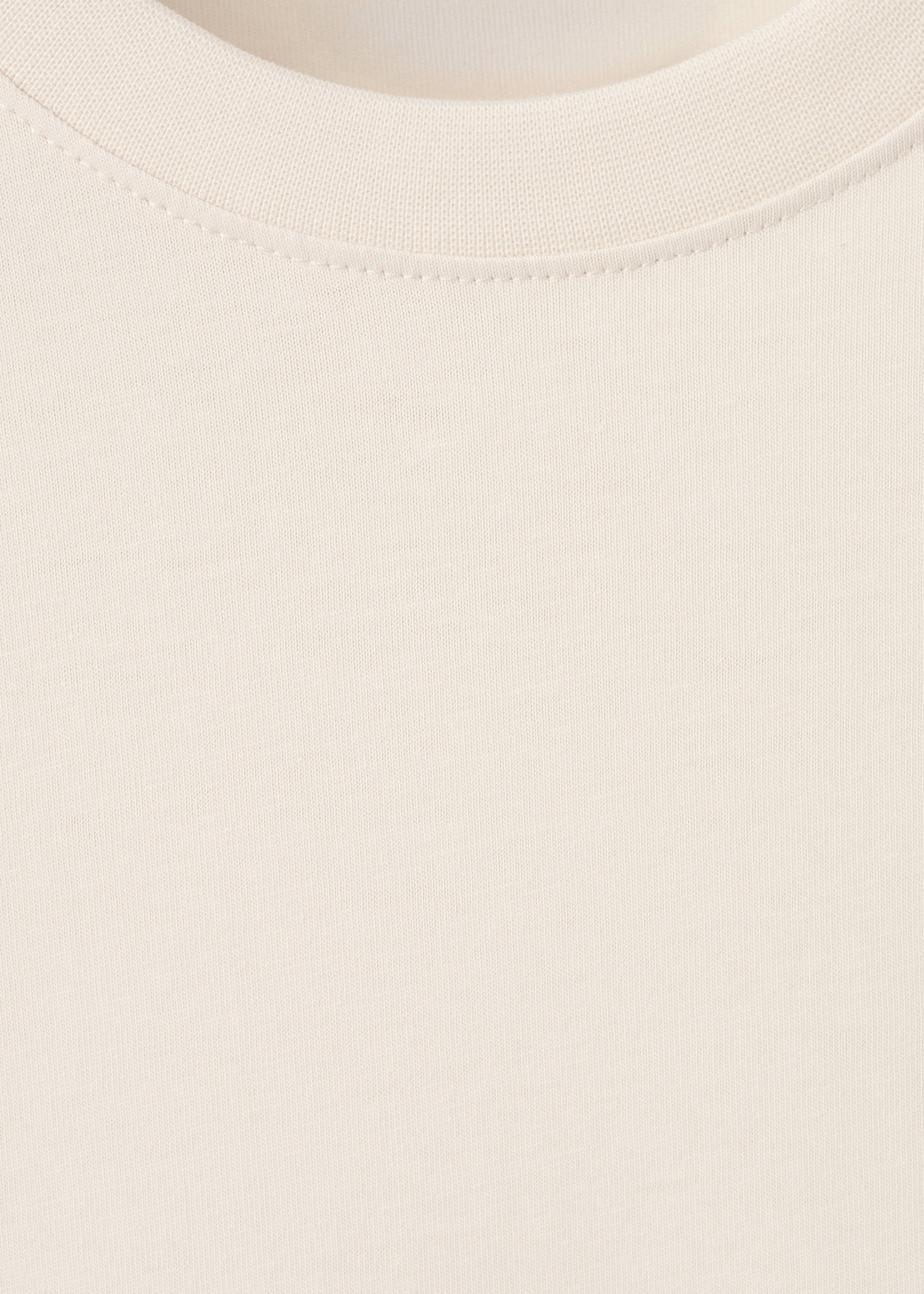 Mango t-shirt cherlo in vanilla - 023
