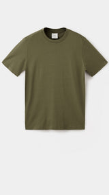 Mango t-shirt cherlo in olive - 021