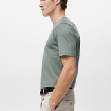 Mango t-shirt cherlo in moss - 008