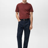 Mango t-shirt cherlo in cherry - 001
