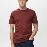 Mango t-shirt cherlo in cherry - 002